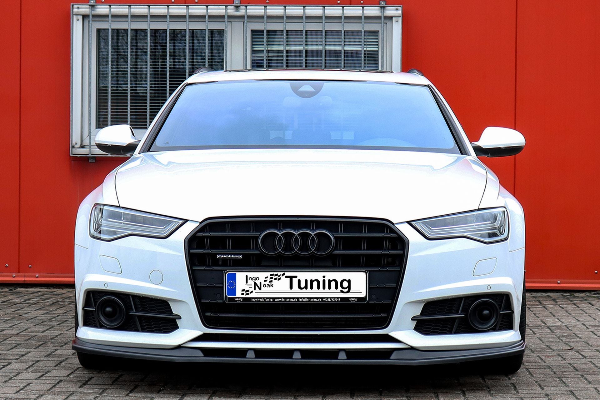 Cup Frontspoilerlippe V2 für Audi A6 S-Line+ S6 4G C7