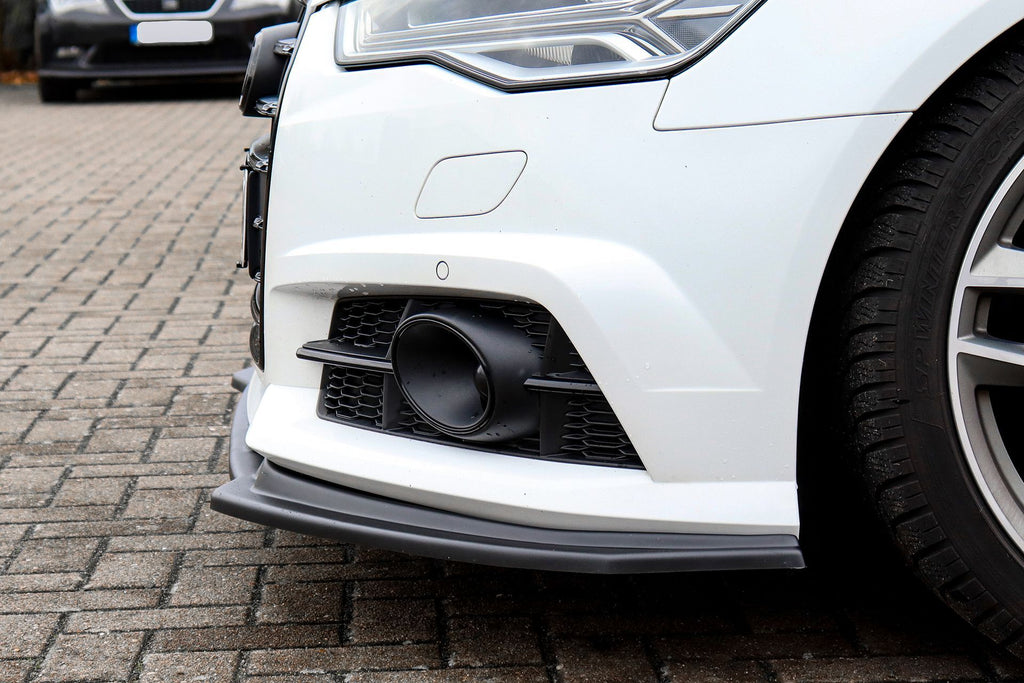Cup Frontspoilerlippe V2 für Audi A6 S-Line+ S6 4G C7