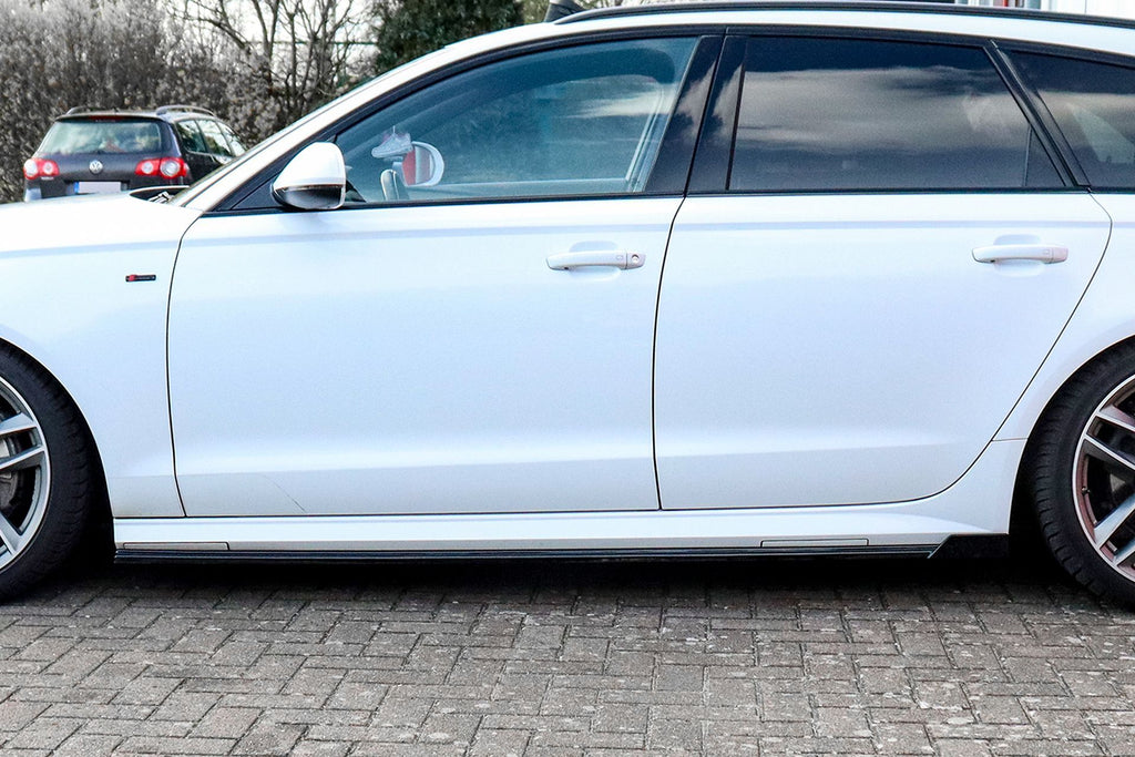 CUP Seitenschweller mit Wings für Audi A6 S-Line + S6 C7 4G
