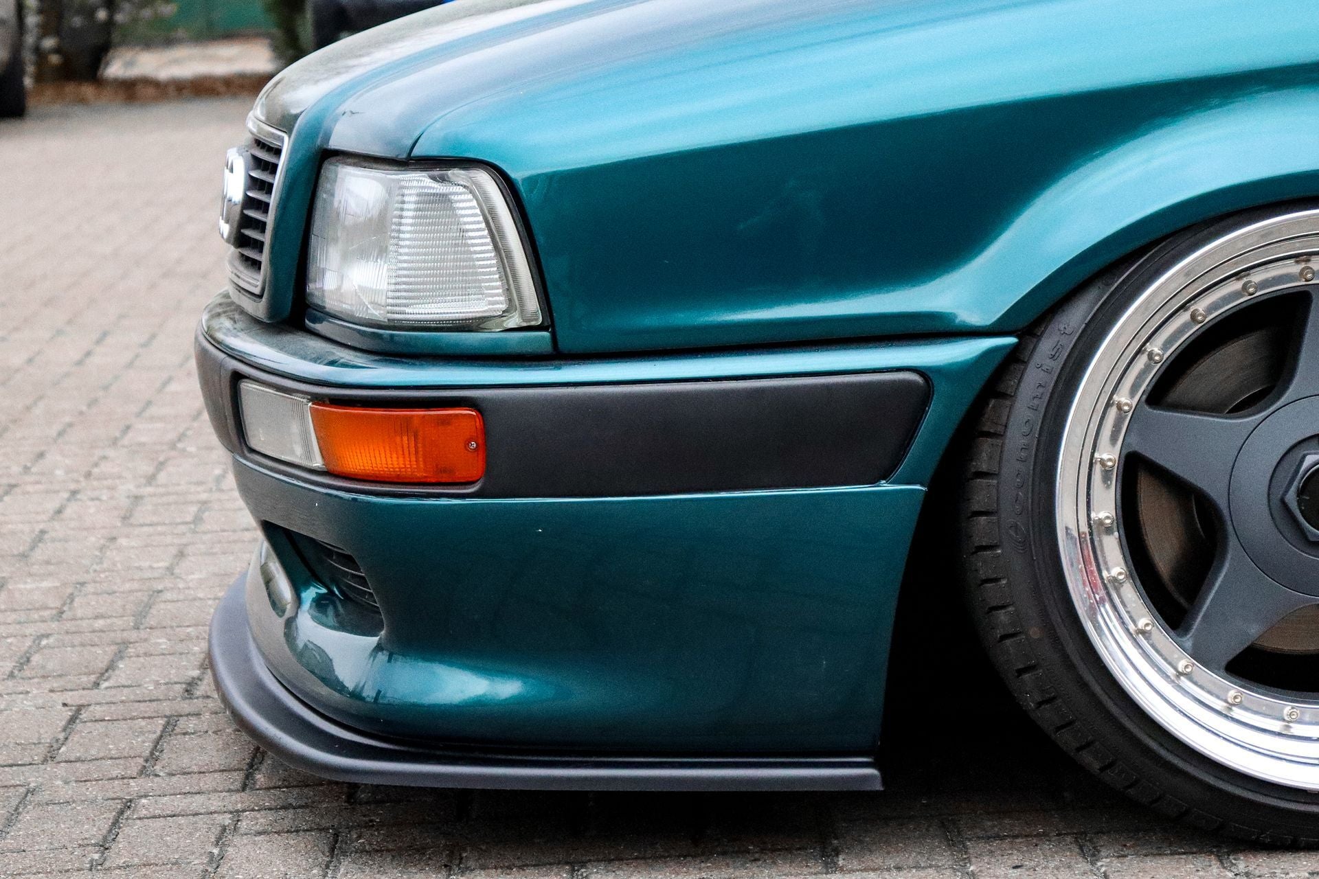 Cup Frontspoilerlippe für Audi 80 B4 mit Votex  Front