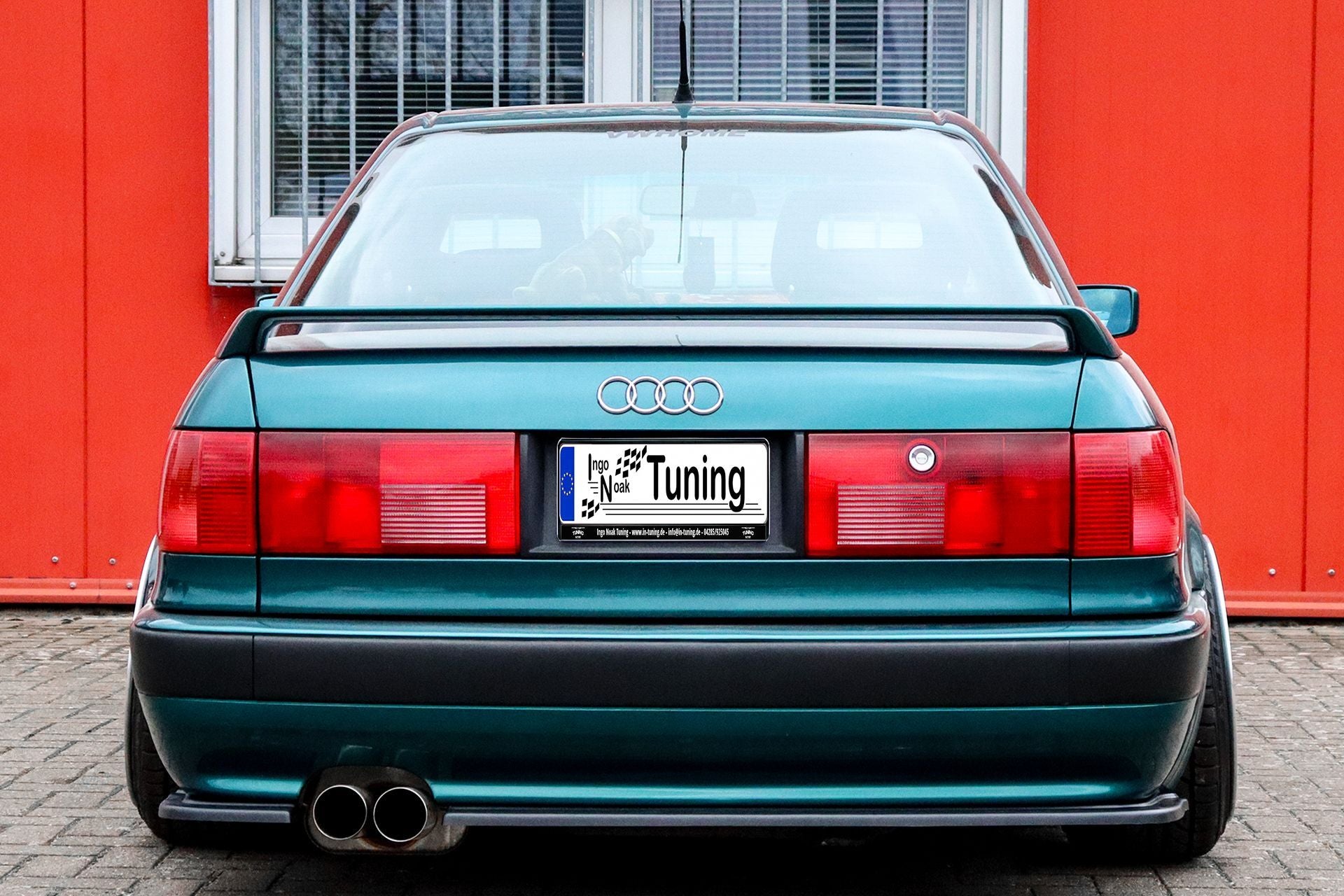 Cup Heckspoilerlippe für Audi 80 B4