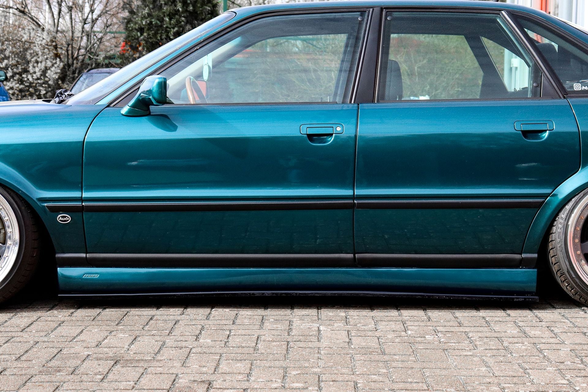 CUP Seitenschweller für Audi 80 B4 mit Zender Schwellern