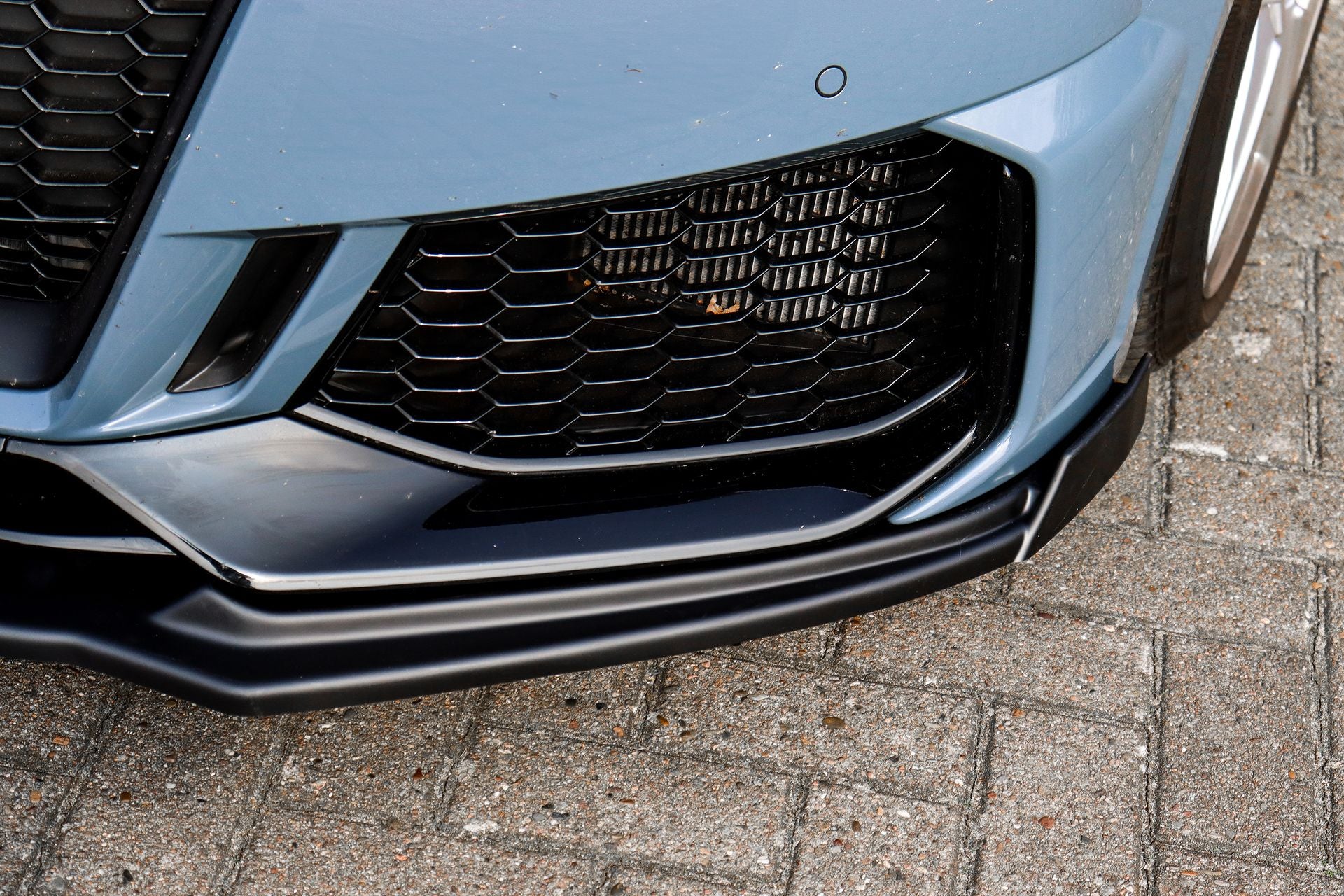 Spoilerschwert Frontspoiler mit Wing aus ABS für Audi TTRS 8S Facelift