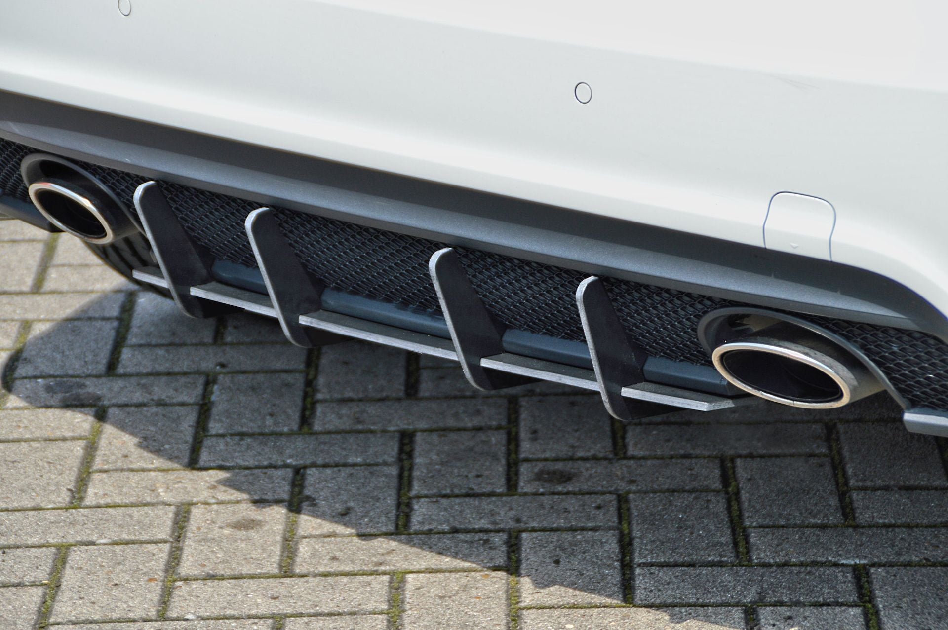 Heckansatz Diffusor für Mercedes A W176 mit AMG-Line