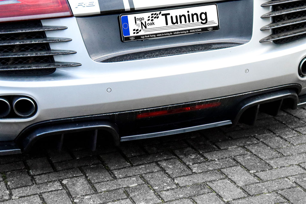 Heckansatz mit Finnen 5.tlg. für Audi R8 42 V8