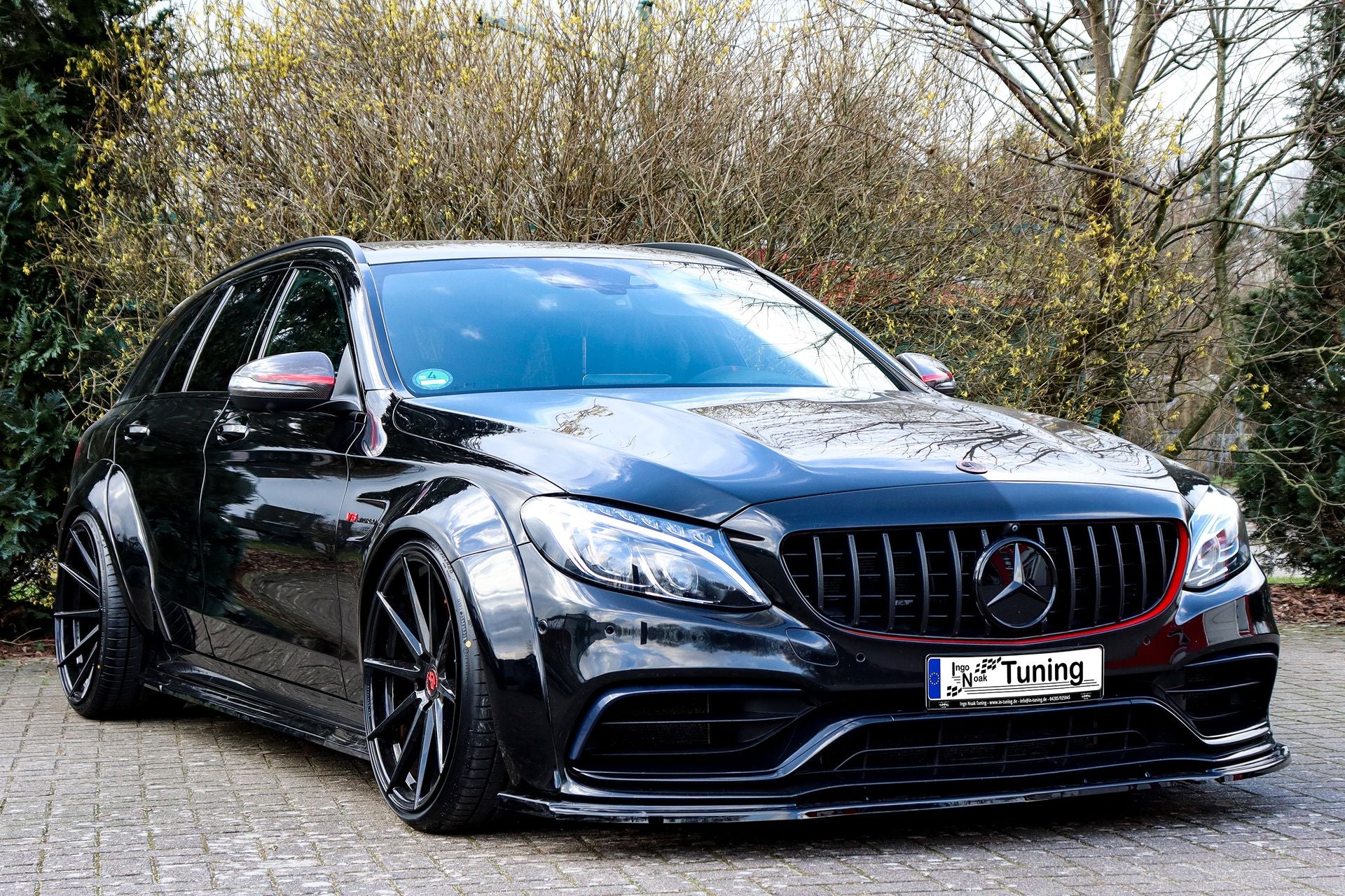 Widebodykit Radläufe für Mercedes C-Klasse W205 C63AMG+S T-Modell