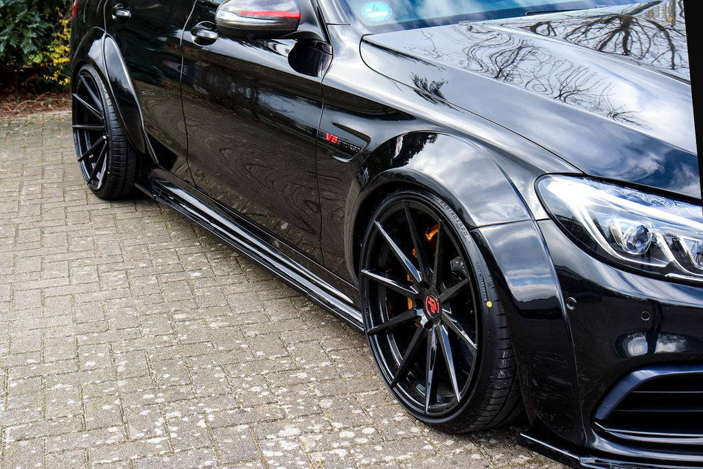 Widebodykit Radläufe für Mercedes C-Klasse W205 C63AMG+S T-Modell