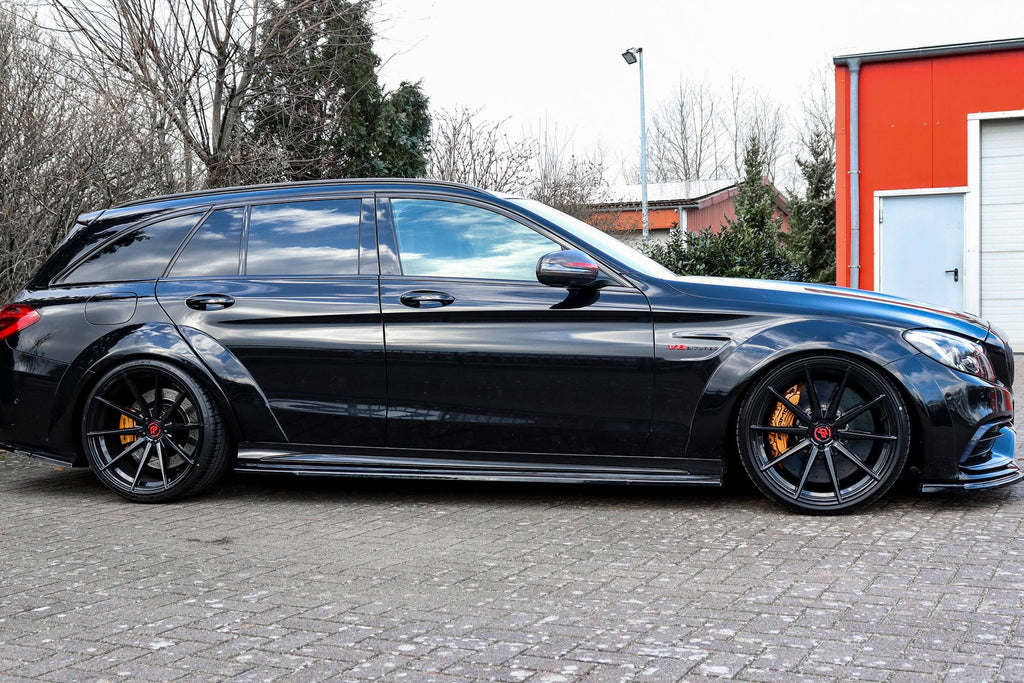 Widebodykit Radläufe für Mercedes C-Klasse W205 C63AMG+S T-Modell