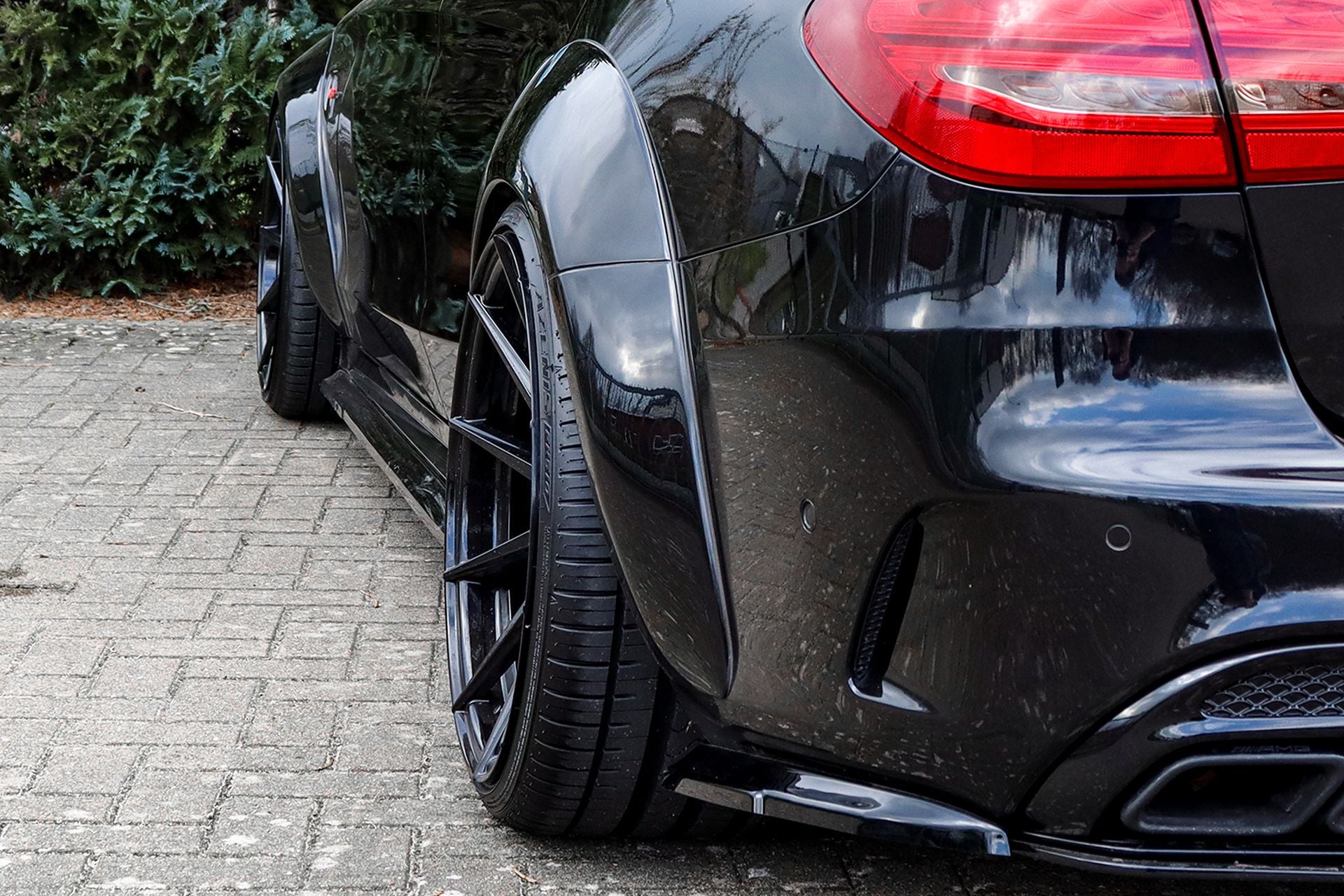 Widebodykit Radläufe für Mercedes C-Klasse W205 C63AMG+S T-Modell