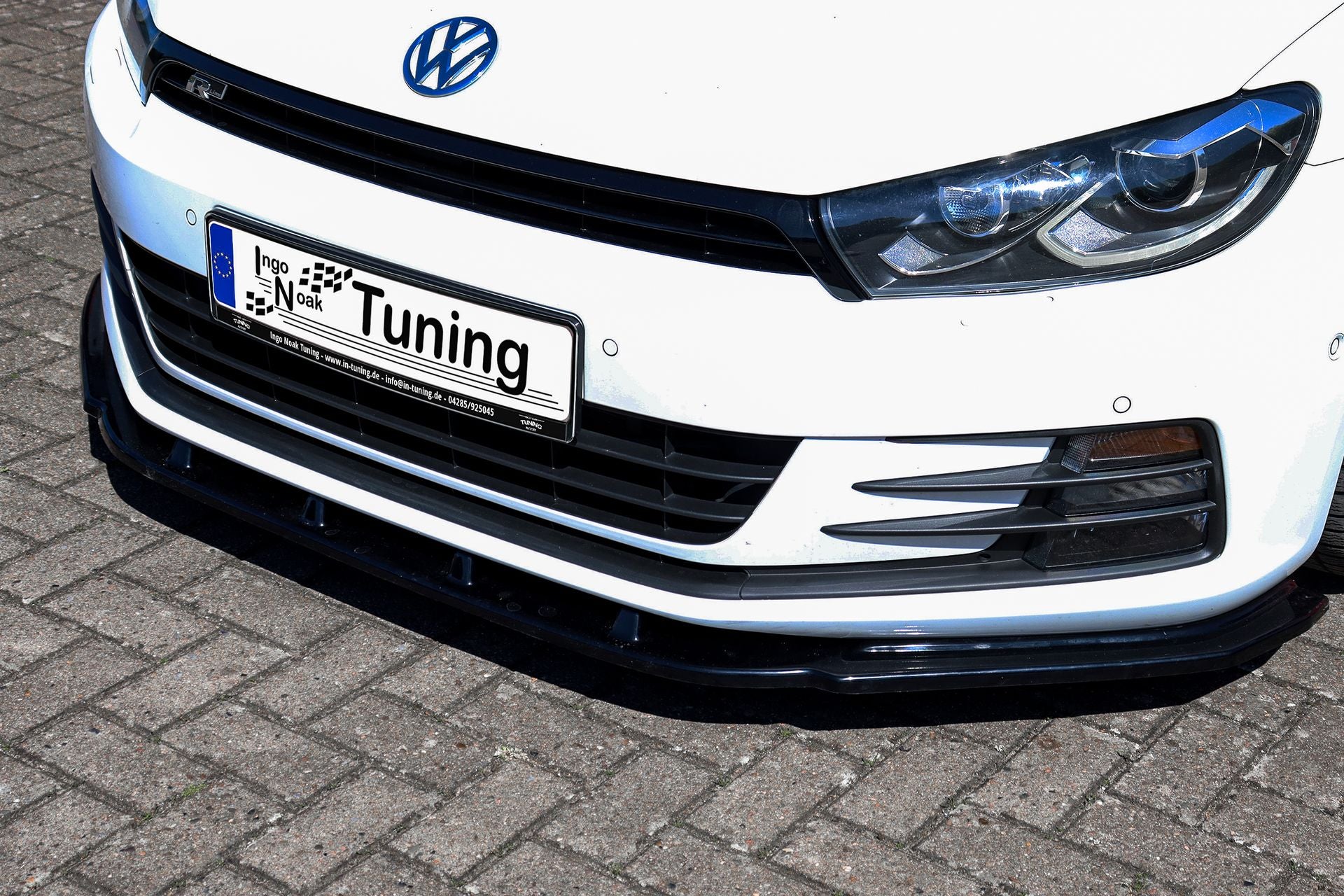 Cup Frontspoilerlippe für VW Scirocco Facelift inkl.R-Line