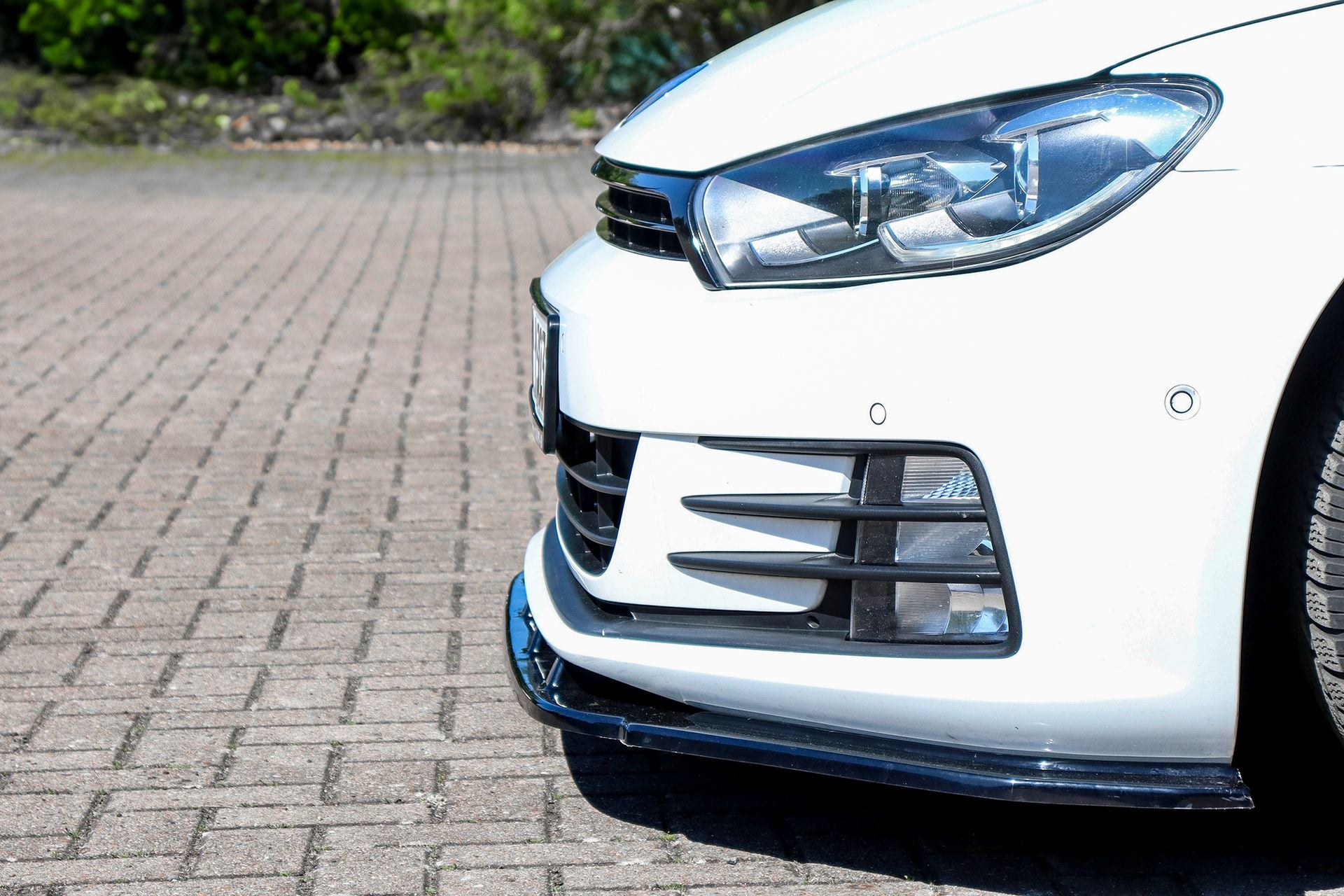 Cup Frontspoilerlippe für VW Scirocco Facelift inkl.R-Line