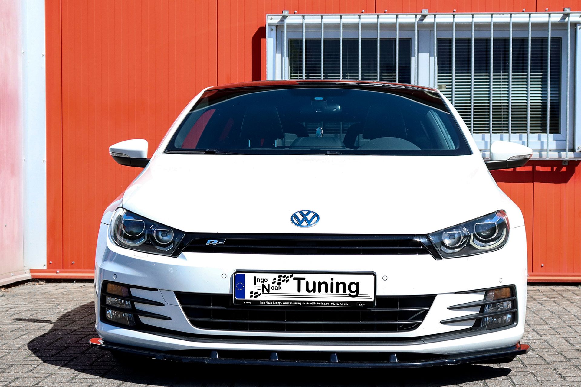 Cup Frontspoilerlippe für VW Scirocco Facelift inkl.R-Line