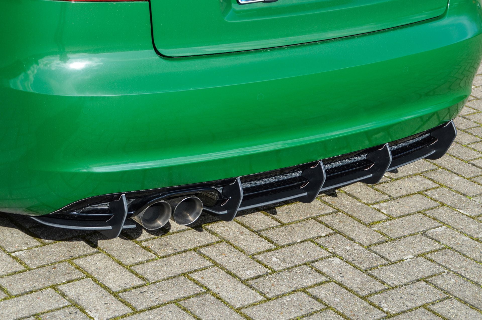 Gefräster Heckansatz für Audi A3 8P Facelift mit S-Line