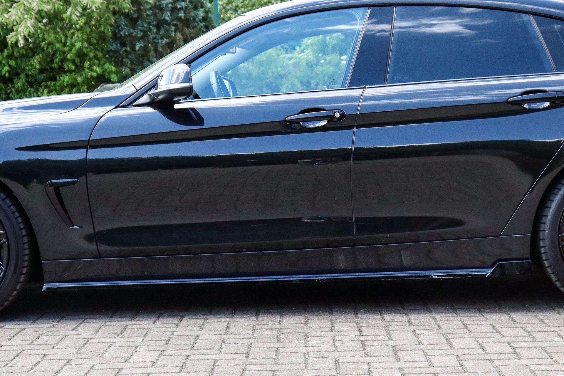 Seitenschweller mit Wings hinten für BMW 4er Gran Coupe F36 ab Bj. 09/2012 -