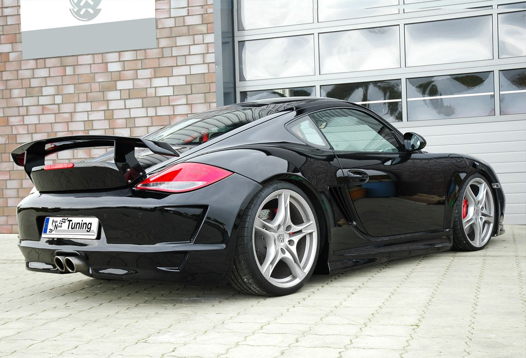 Heckspoiler Heckflügel Ducktail aus GFK für Porsche Cayman Boxster 987 - Ingo Noak Tuning