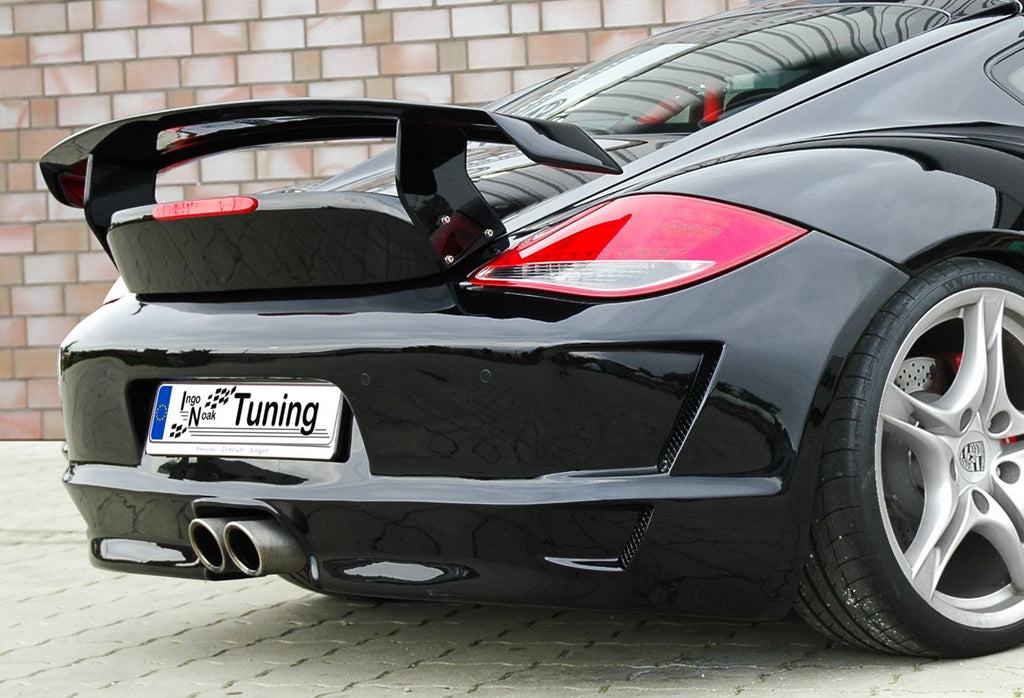 Heckspoiler Heckflügel Ducktail aus GFK für Porsche Cayman Boxster 987 - Ingo Noak Tuning