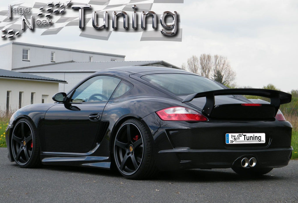 Heckspoiler Heckflügel Ducktail aus GFK für Porsche Cayman Boxster 987 - Ingo Noak Tuning