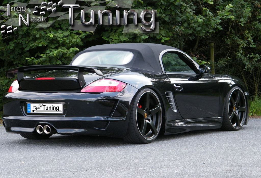 Heckspoiler Heckflügel Ducktail aus GFK für Porsche Cayman Boxster 987 - Ingo Noak Tuning