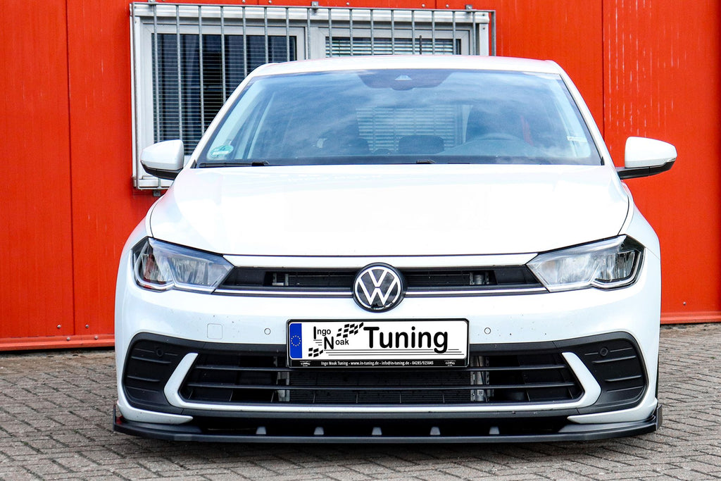 Spoilerschwert Cuplippe mit Wings für VW Polo 6 2G Facelift