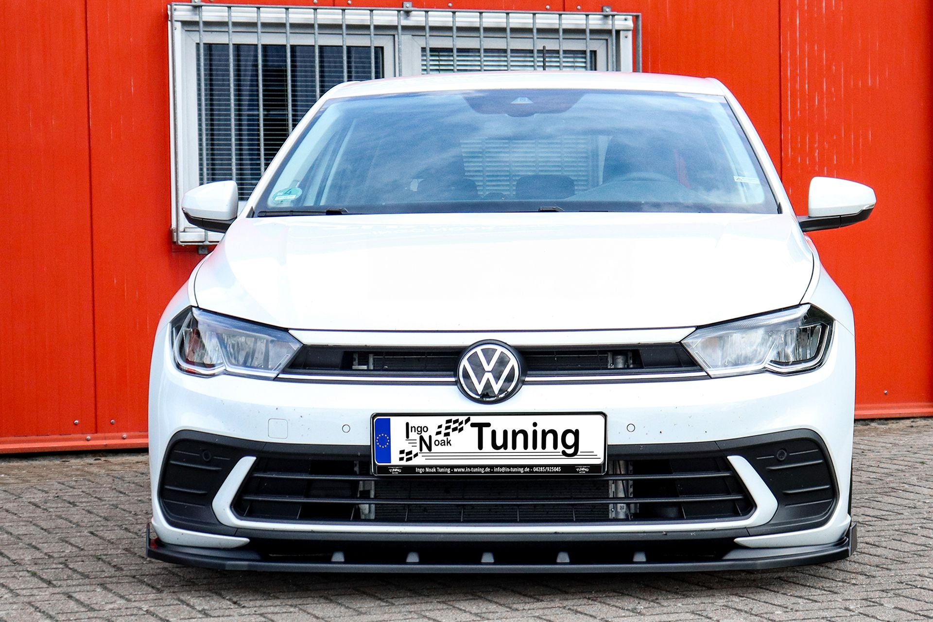 Spoilerschwert Cuplippe mit Wings für VW Polo 6 2G Facelift