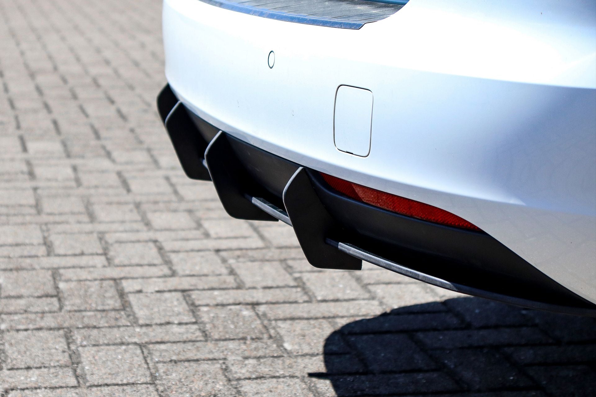 Gefräster Heckansatz für Opel Astra K Sportstourer ohne Endrohr