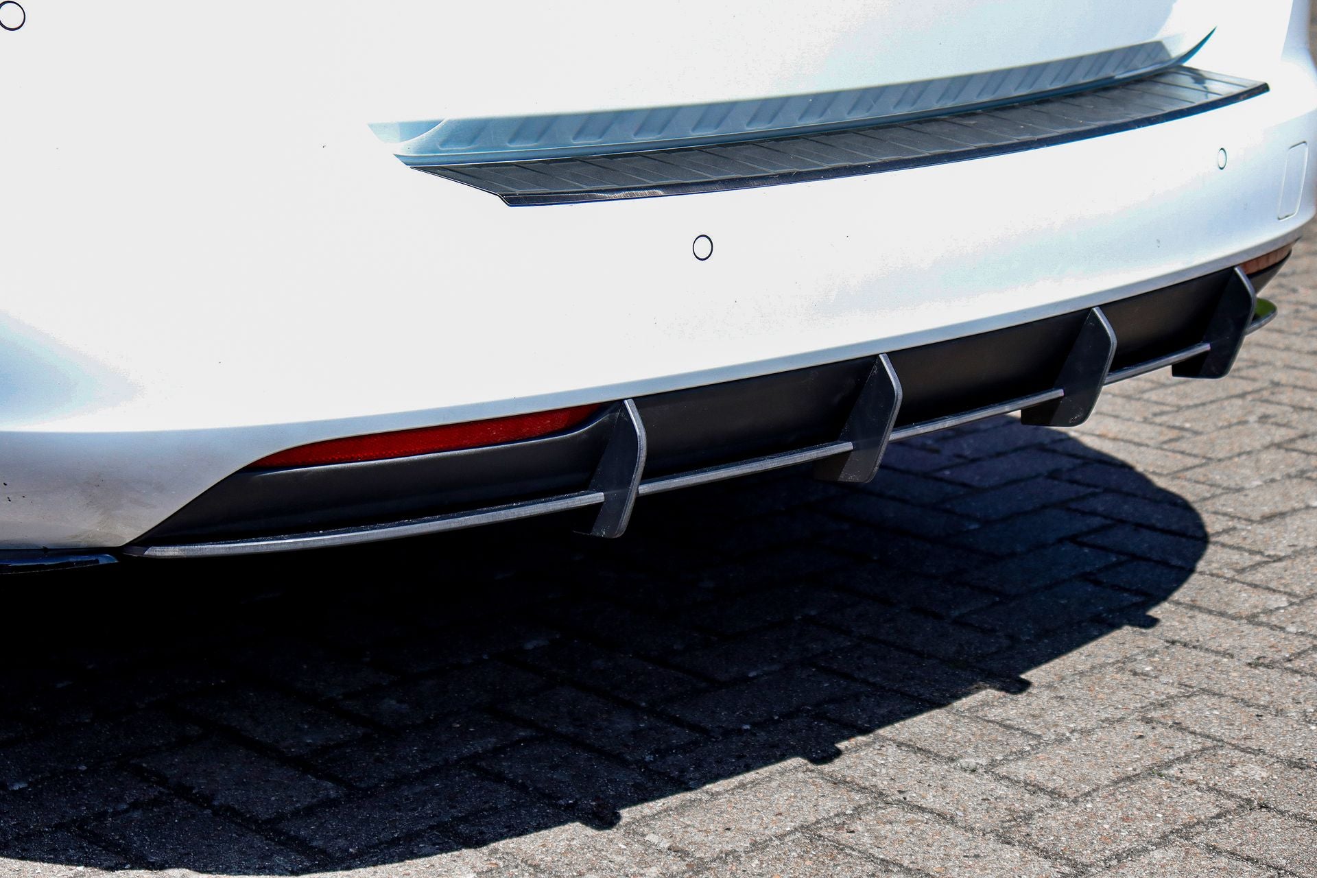 Gefräster Heckansatz für Opel Astra K Sportstourer ohne Endrohr