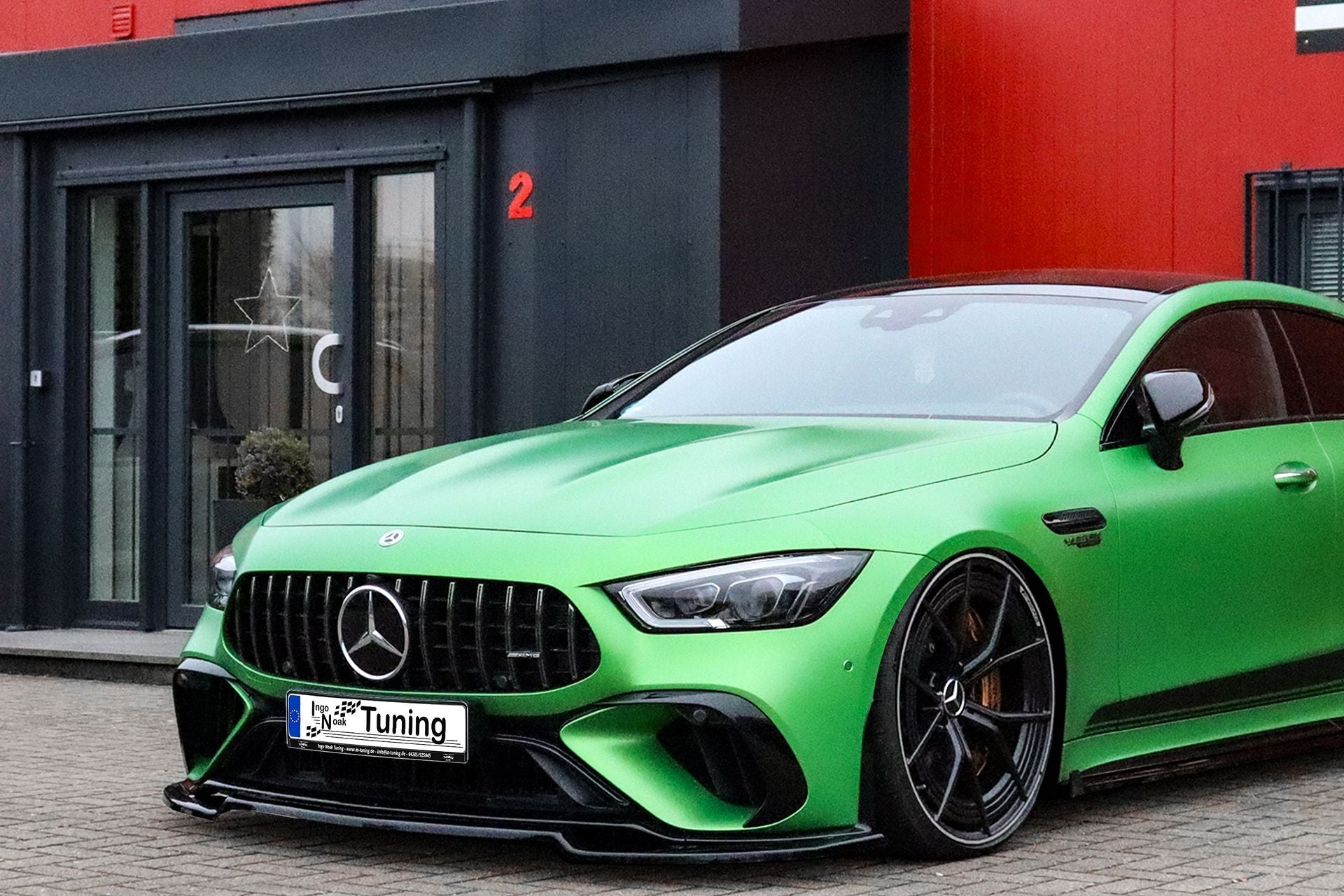Cup Frontspoilerlippe für Mercedes AMG GT 4.Türer X290