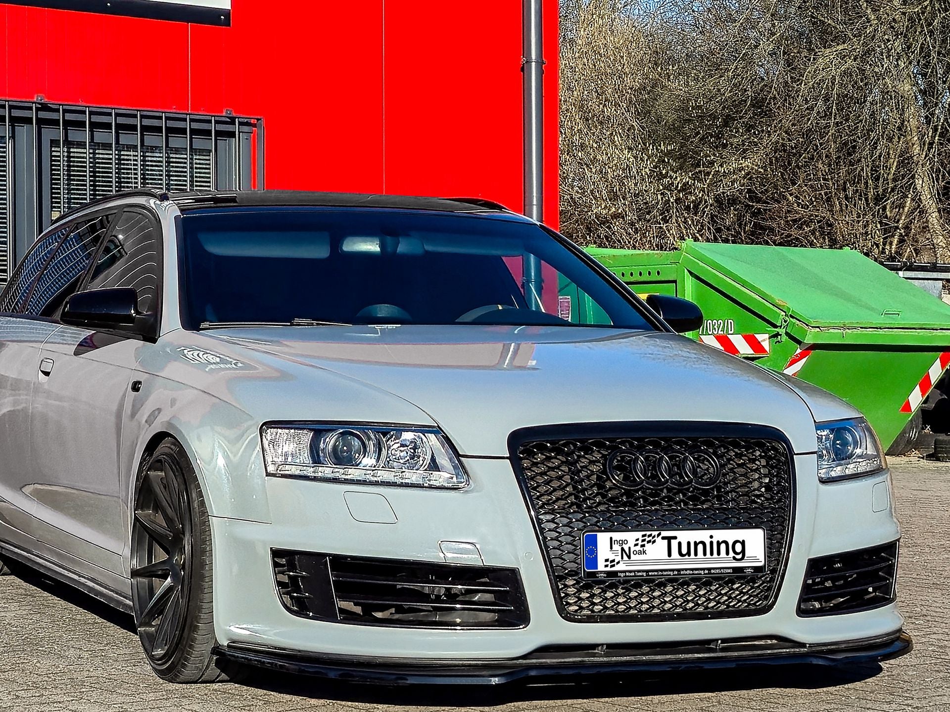 Cup Frontspoilerlippe für Audi RS6 4F C6