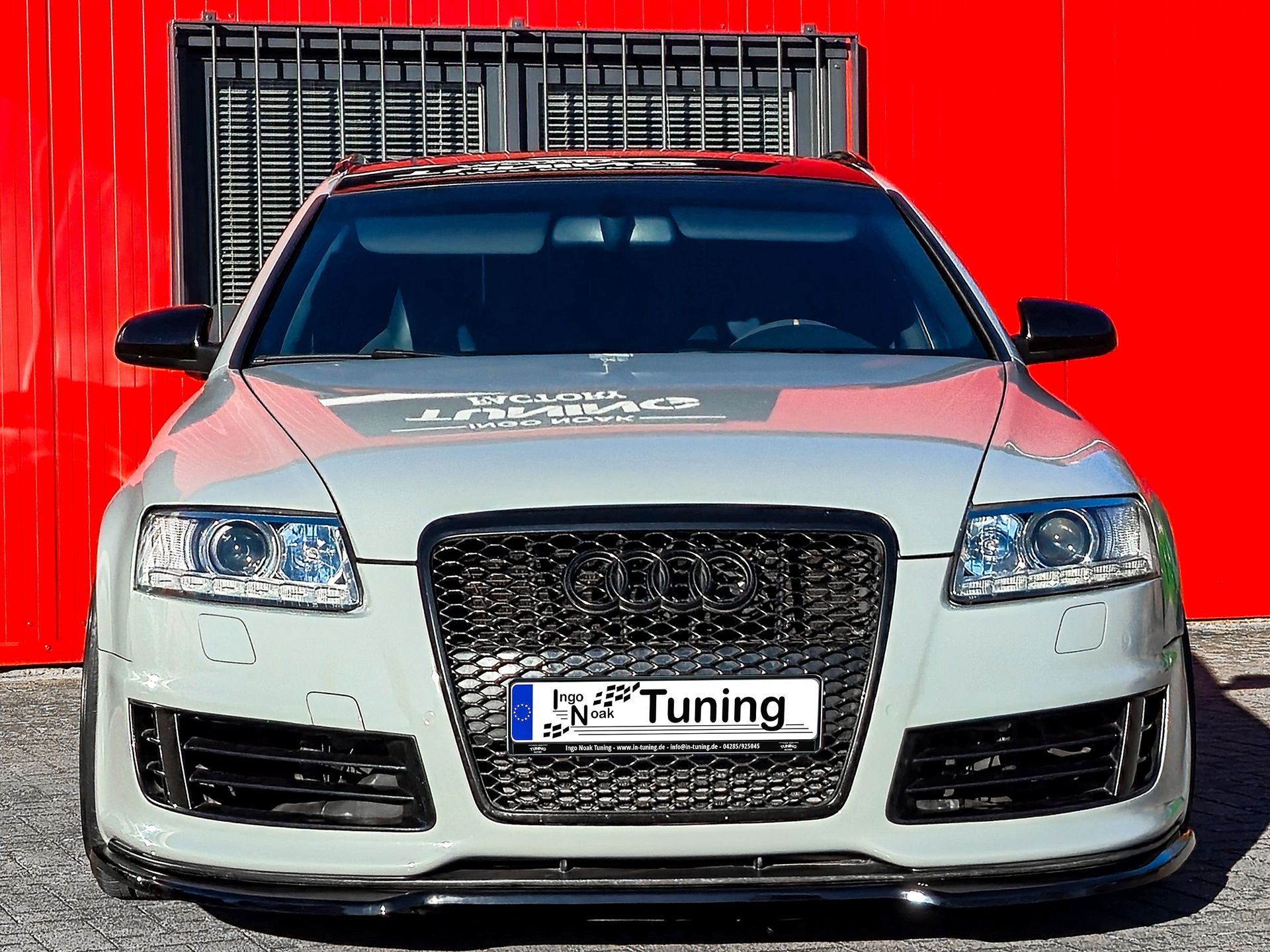 Cup Frontspoilerlippe für Audi RS6 4F C6