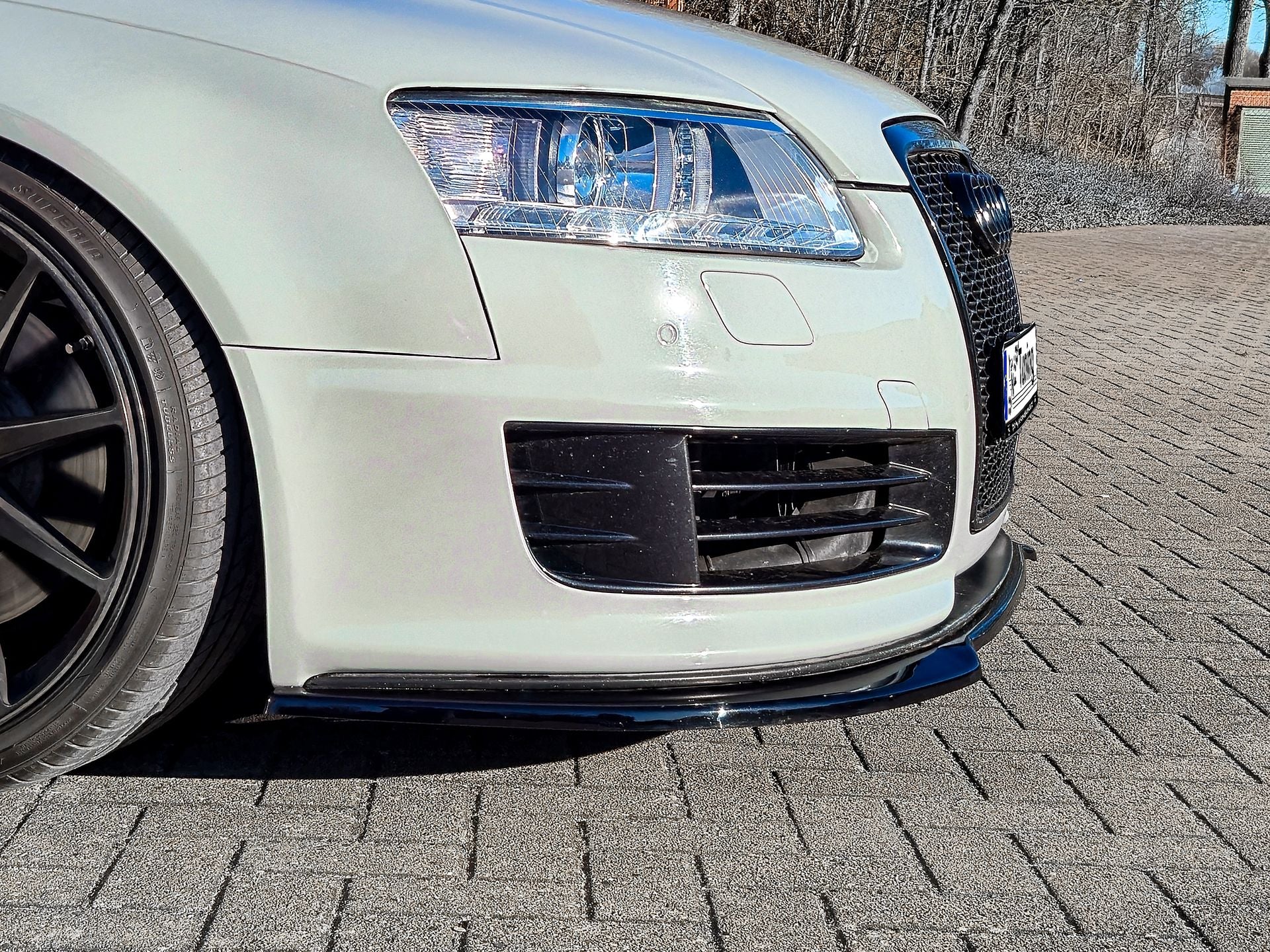 Cup Frontspoilerlippe für Audi RS6 4F C6