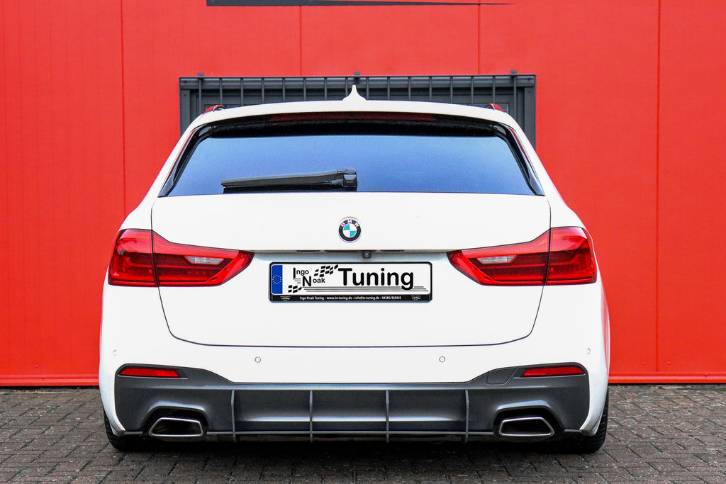 Gefräster Heckansatz für BMW 5er G30 G31 M-Paket, Ingo Noak Tuning, aus hochwertigem Material, passend für sportliches Design