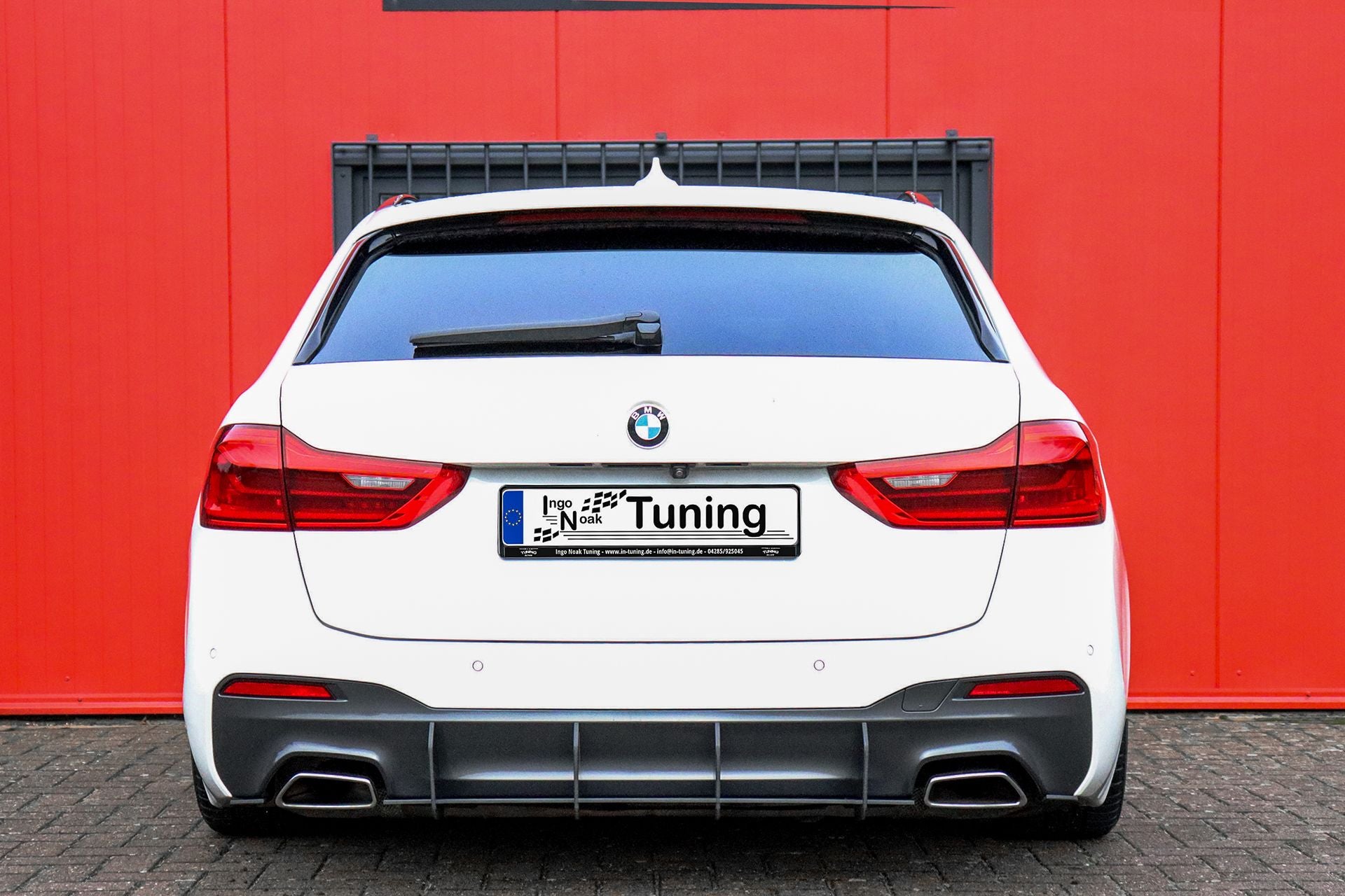 Gefräster Heckansatz für BMW 5er G30 + G31 mit M-Paket