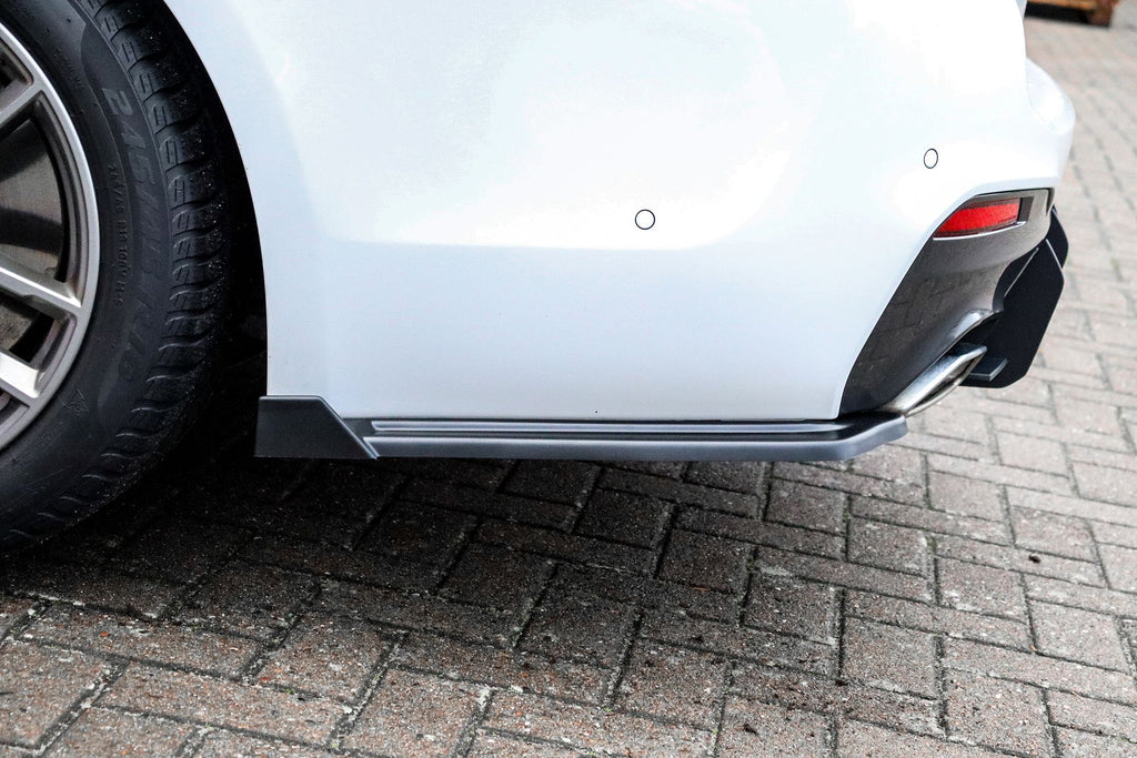 Heckansatz Seitenteile mit Wings aus ABS für BMW 5er G30 G31 mit M-Paket