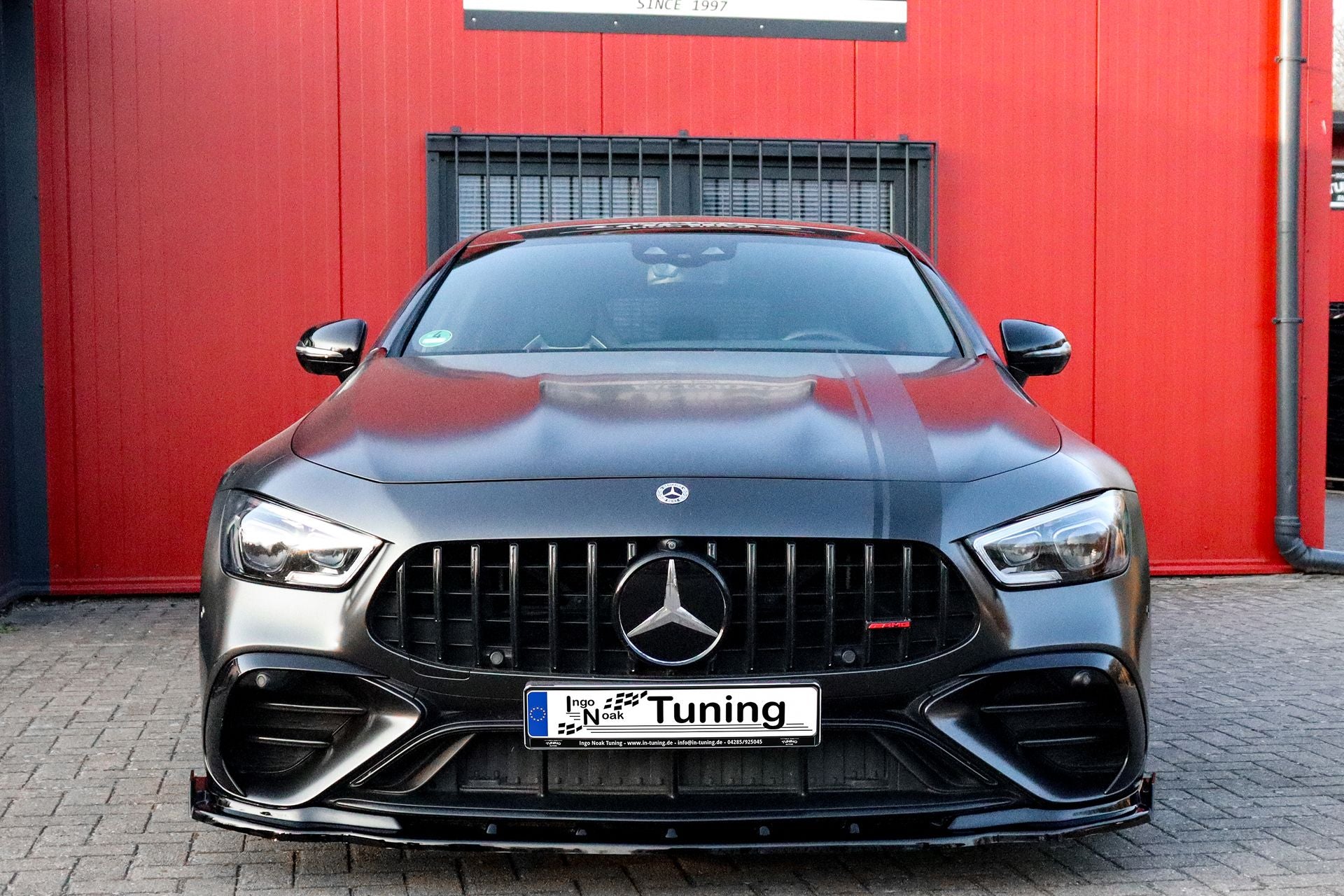 Cup Frontspoilerlippe mit Wing für Mercedes AMG GT 4.Türer X290 Standard