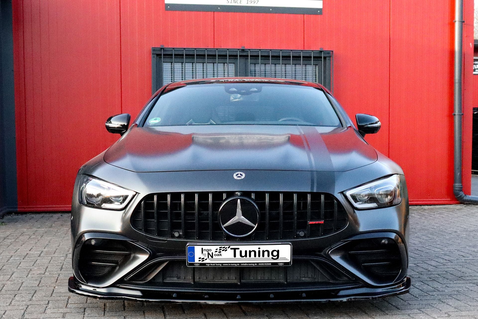 Cup Frontspoilerlippe für Mercedes AMG GT 4.Türer X290 Standard