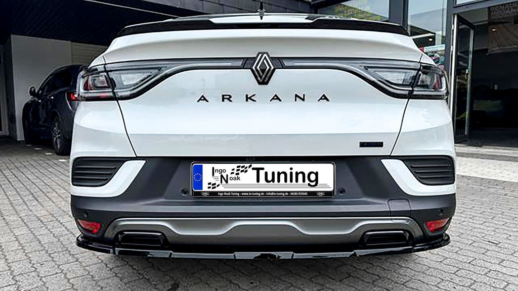 Heckspoiler Spoilerschwert für Renault Arkana RS-Line, schwarz, aus hochwertigem Material, von Ingo Noak Tuning.
