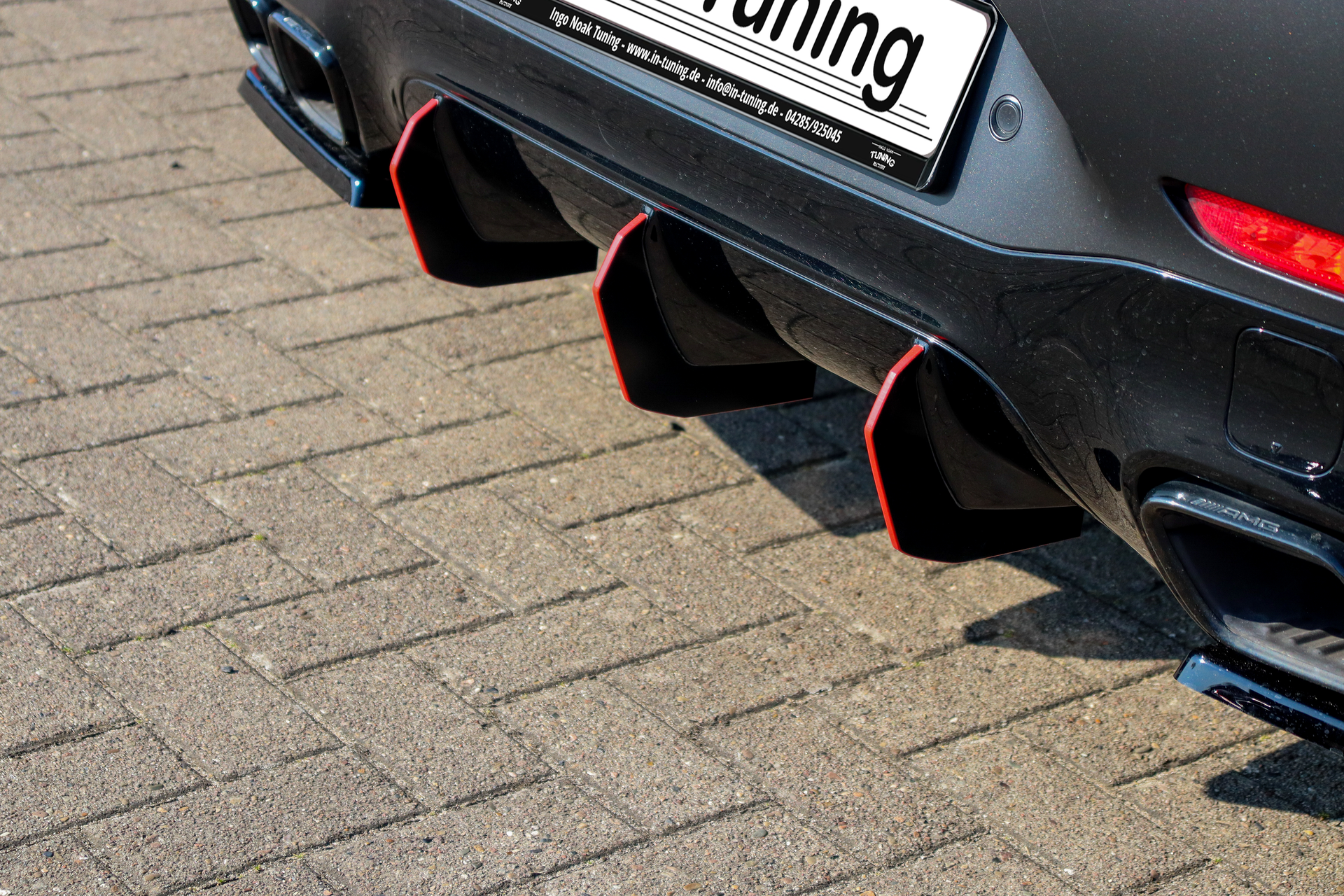 Gefräster Heckansatz für Mercedes AMG GT 63S 4-Türer X290