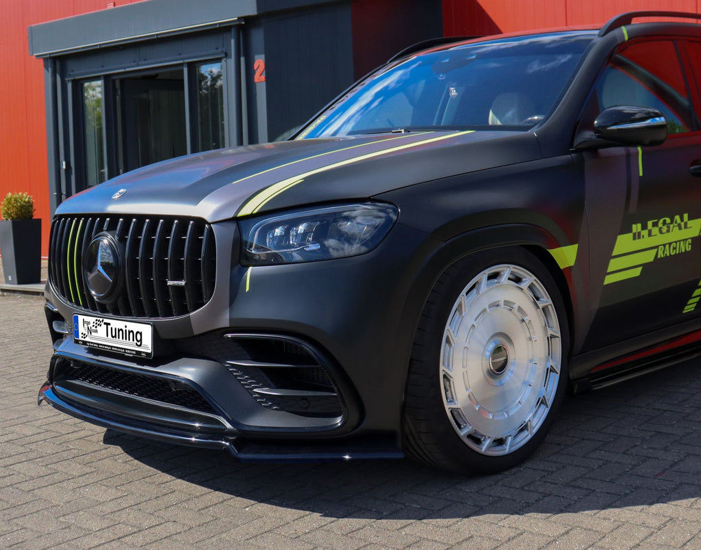 Cup Frontspoilerlippe aus ABS für Mercedes GLS 63 AMG 4 Matic