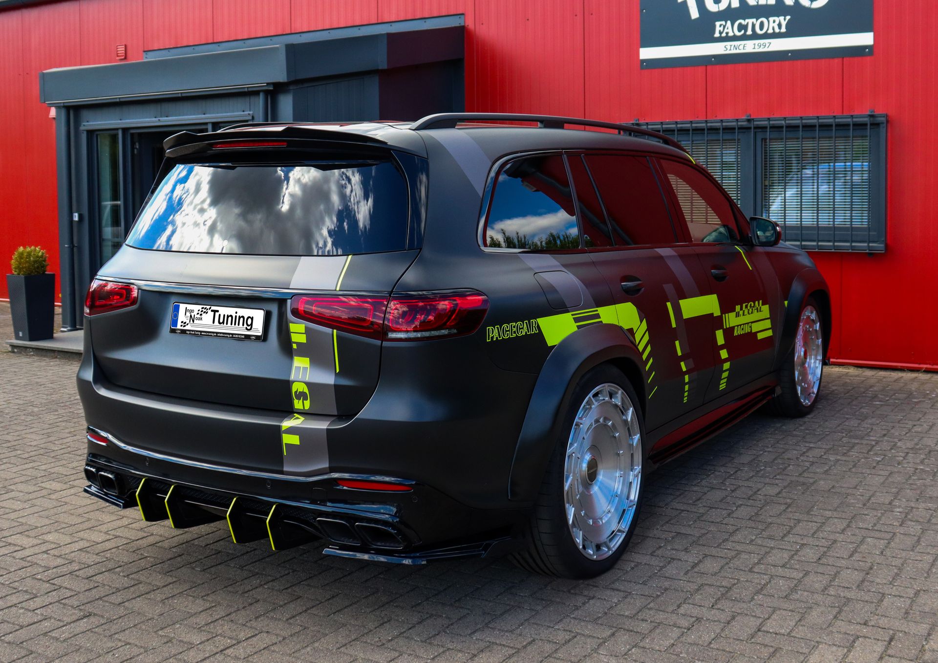 IN Widebody Kit 6 tlg. aus ABS für Mercedes Benz GLS 63 AMG 4 Matic