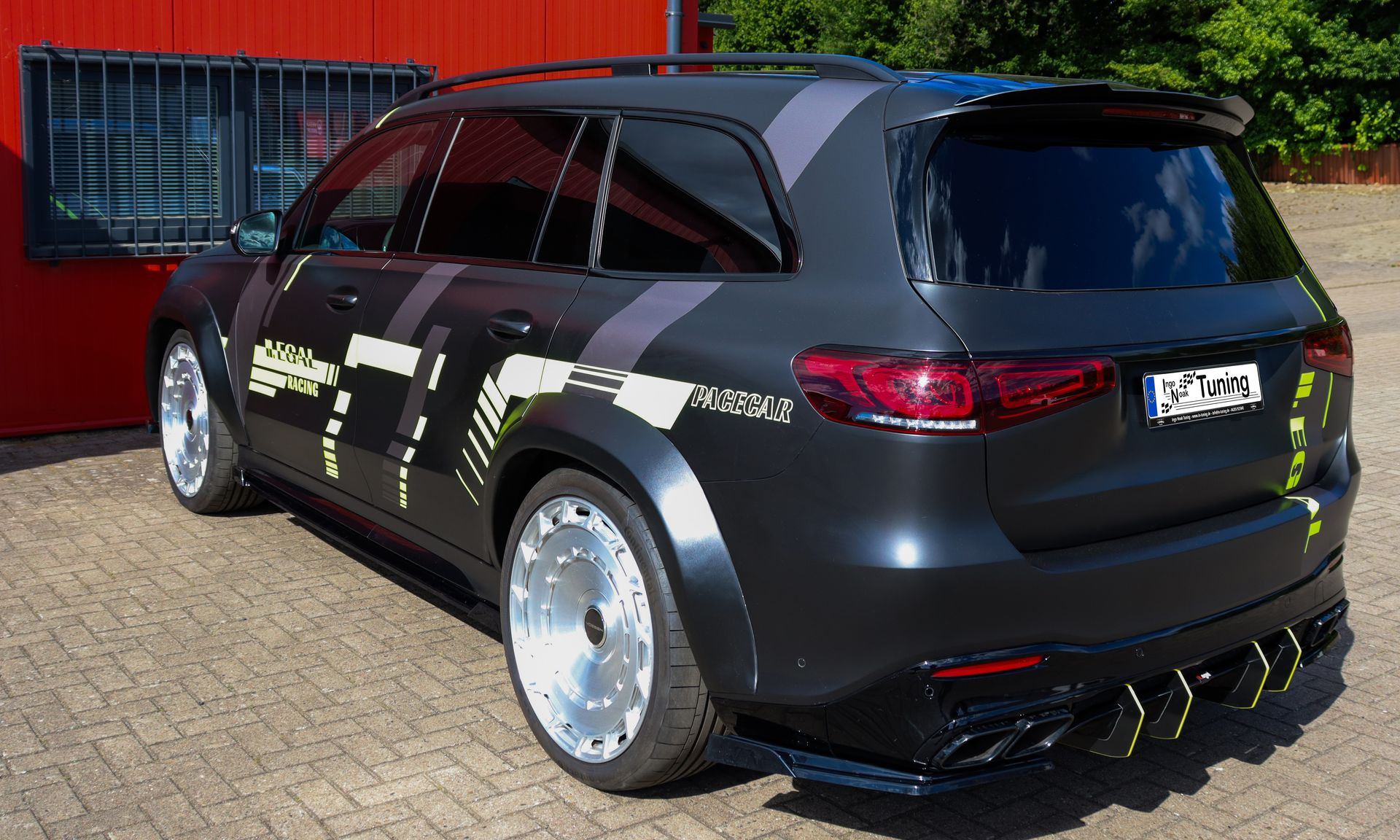 IN Widebody Kit 6 tlg. aus ABS für Mercedes Benz GLS 63 AMG 4 Matic