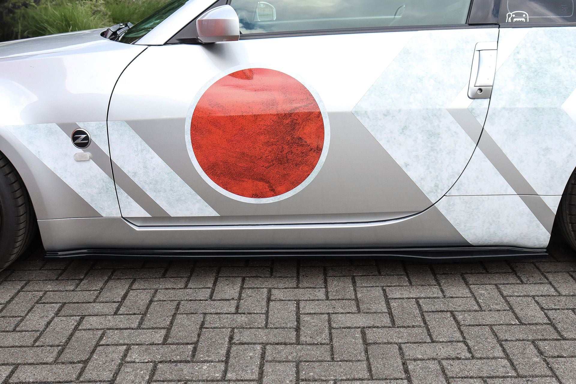 Seitenschweller aus ABS für Nissan 350Z Coupé und Roadster, Ingo Noak Tuning, stabile Auto-Optik, sichtbares Design