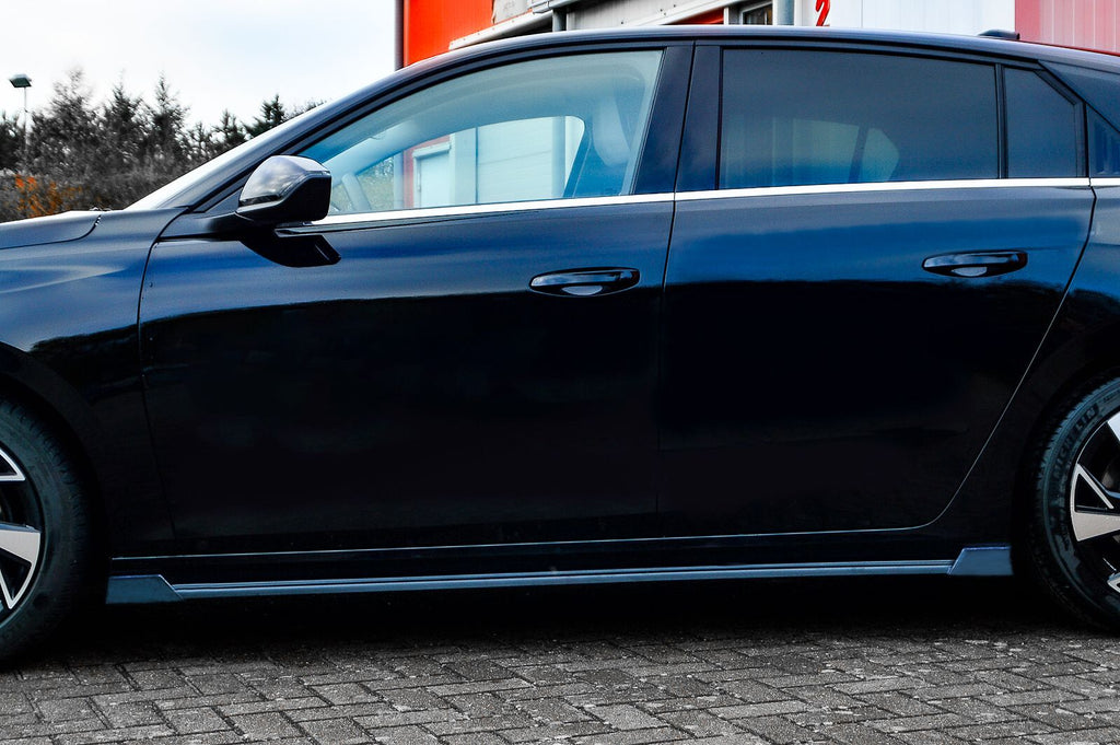 CUP Seitenschweller aus ABS mit Wing vorn + hinten für Opel Astra L