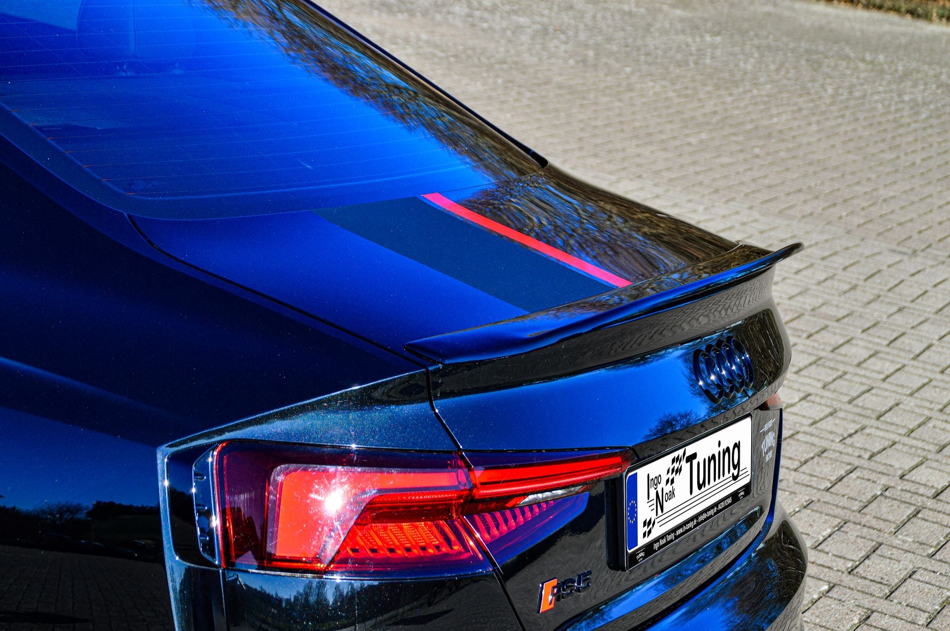 Heckspoiler Abrisskante aus ABS für Audi RS5 B9 F5