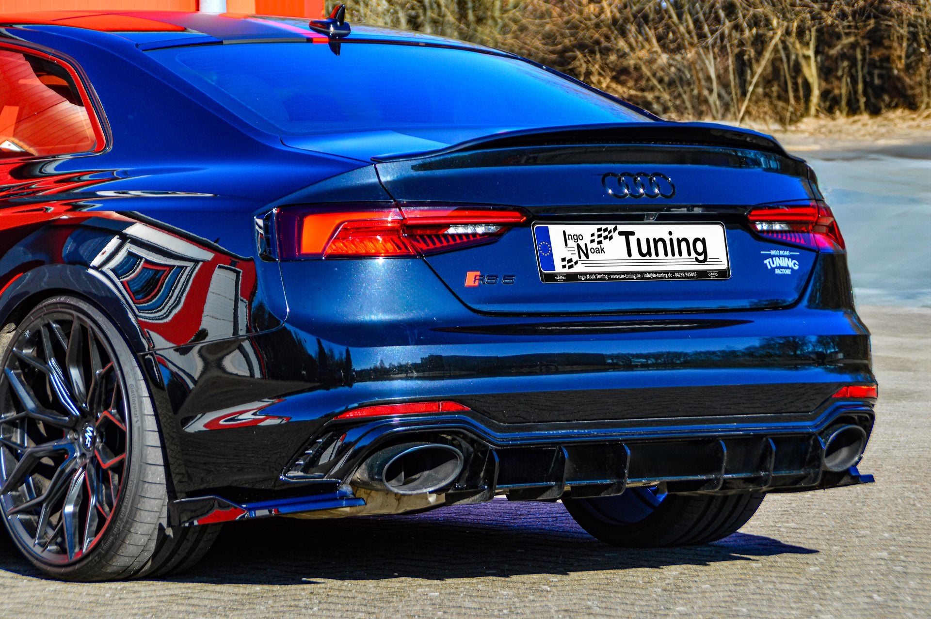 Heckspoiler Abrisskante aus ABS für Audi RS5 B9 F5