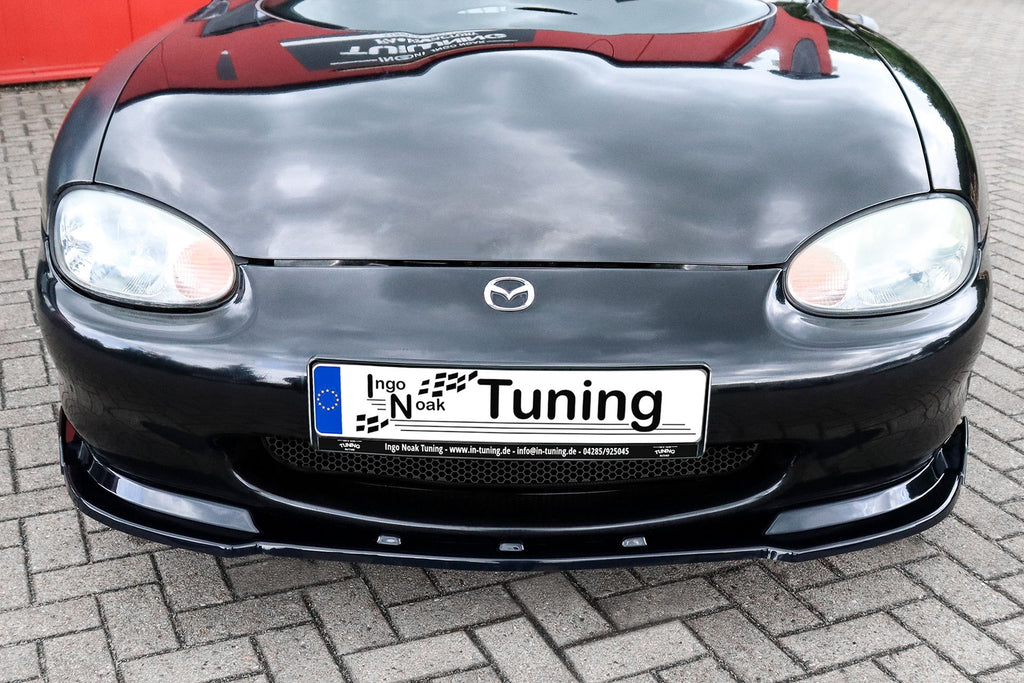 Cuplippe Frontspoilerlippe mit Wing aus ABS für Mazda MX5 NB