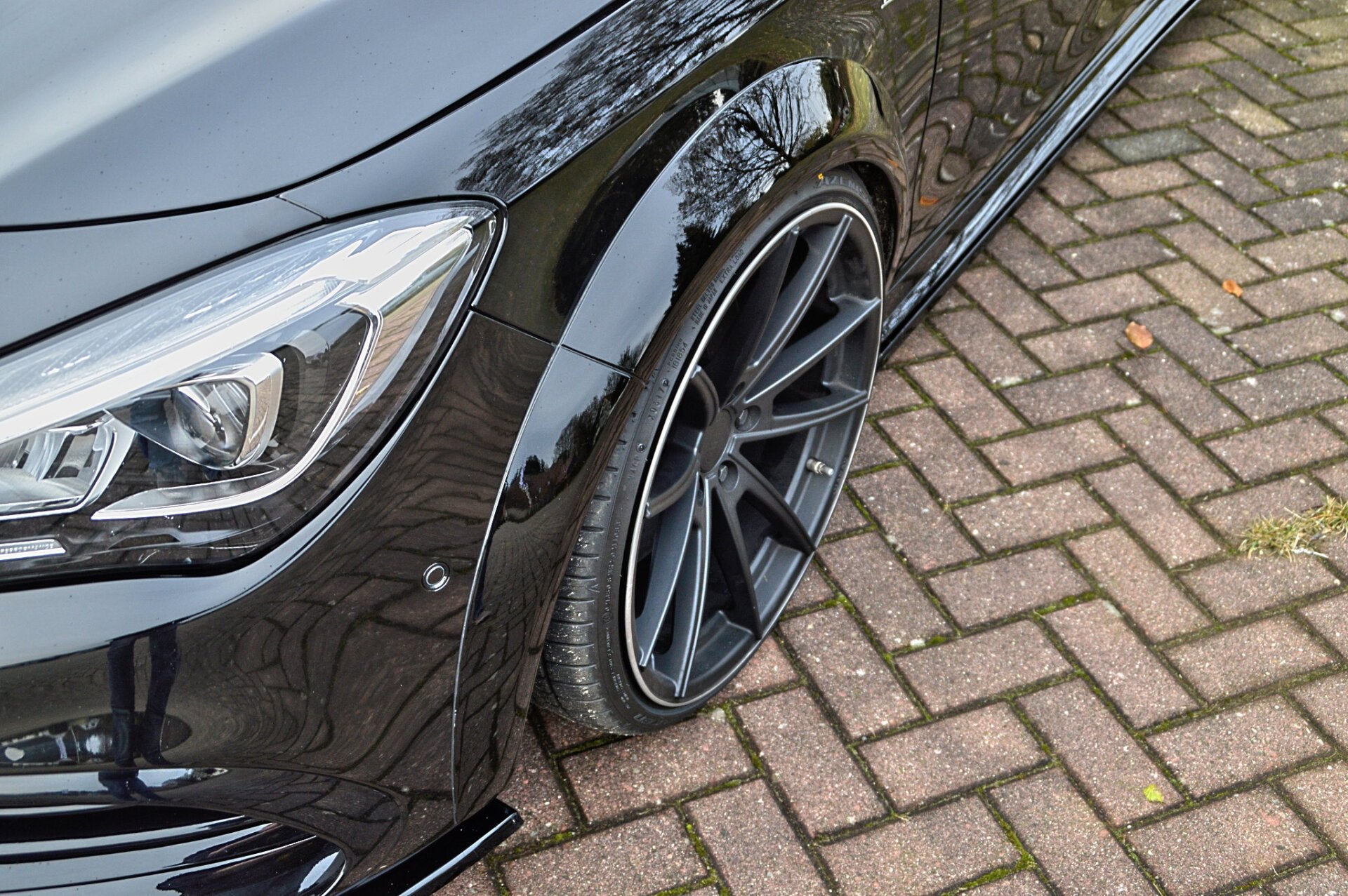 Radlaufverbreiterung  Set für Mercedes Benz CLA 45AMG, MOPF C117 / 245G