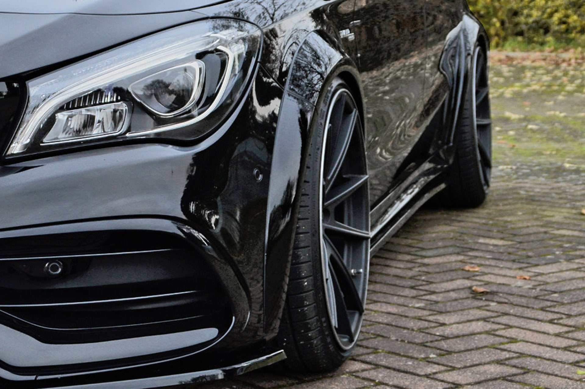 Radlaufverbreiterung  Set für Mercedes Benz CLA 45AMG, MOPF C117 / 245G