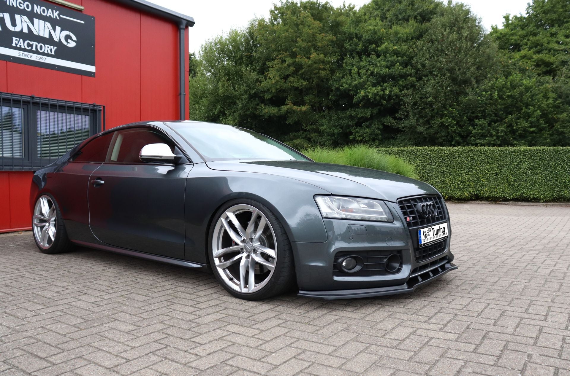 Cuplippe Frontspoilerlippe aus ABS für Audi A5 B8 Bj.: 2007-2011