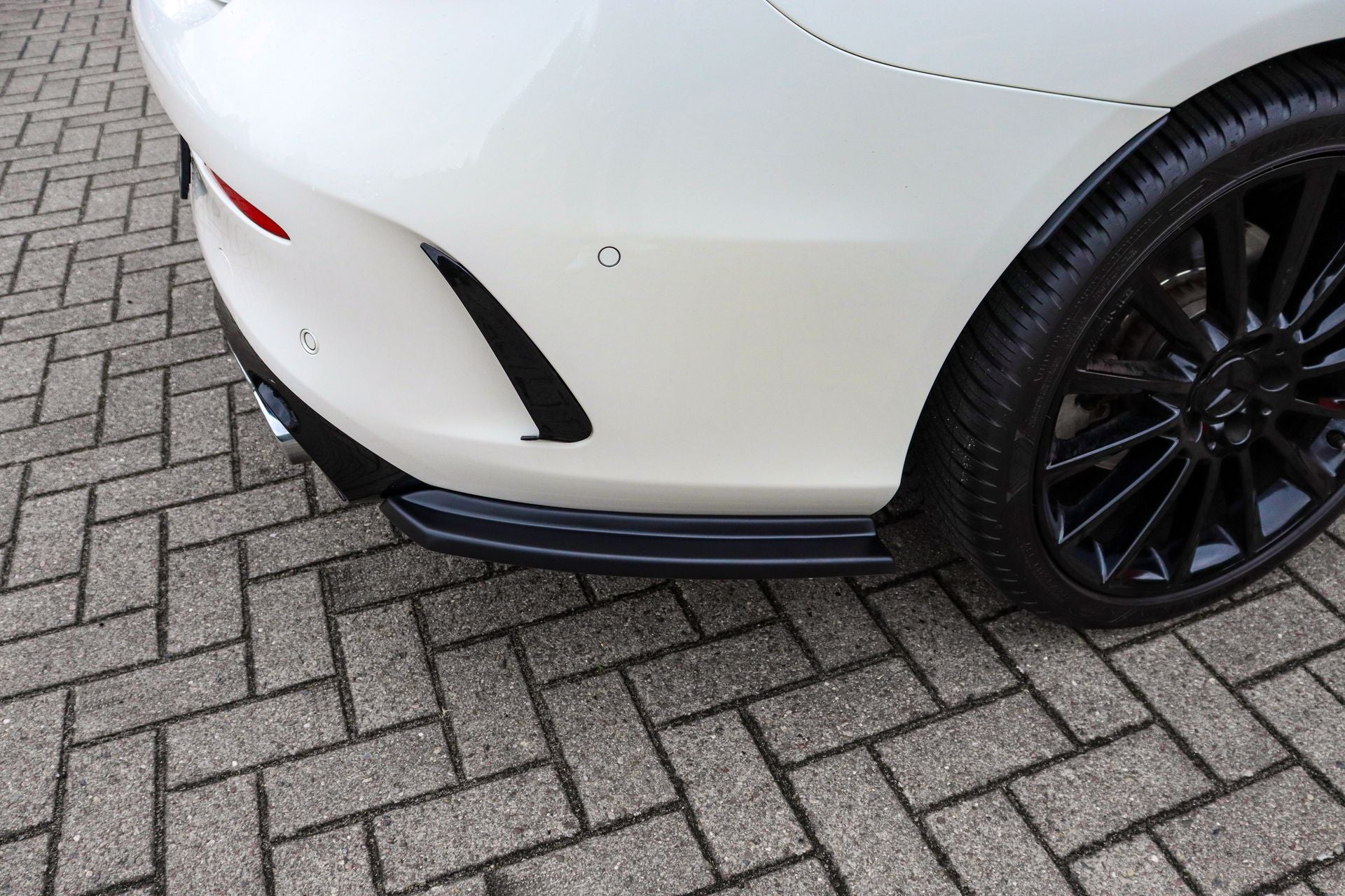 Heckansatz Seitenteile aus ABS für Mercedes Benz C43 AMG Facelift