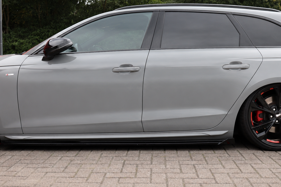 Cup Seitenschweller mit Wing für Audi A4 B9 8W S-Line Facelift
